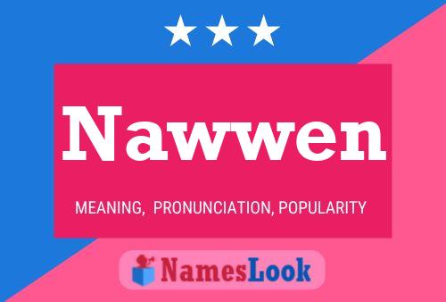 ملصق اسم Nawwen