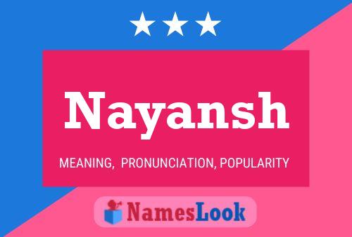 ملصق اسم Nayansh