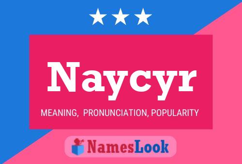 ملصق اسم Naycyr