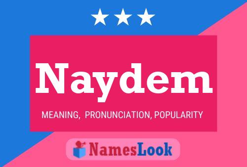 ملصق اسم Naydem