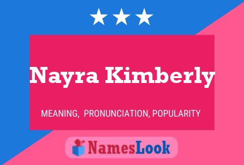 ملصق اسم Nayra Kimberly