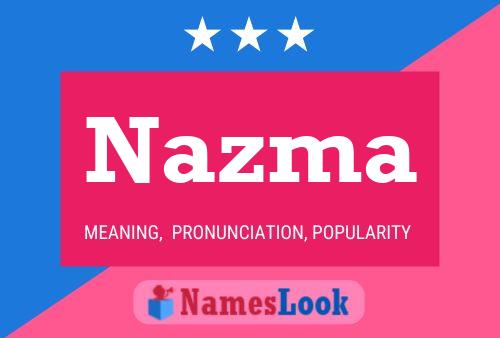 ملصق اسم Nazma