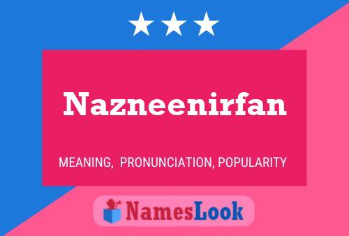 ملصق اسم Nazneenirfan