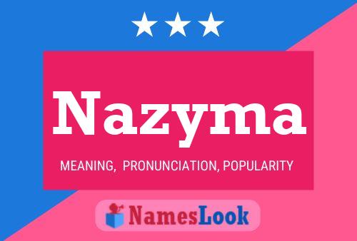 ملصق اسم Nazyma