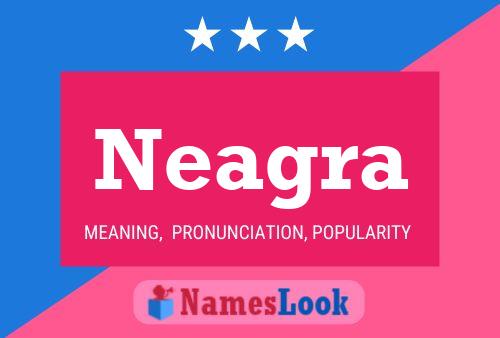 ملصق اسم Neagra