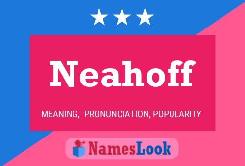 ملصق اسم Neahoff