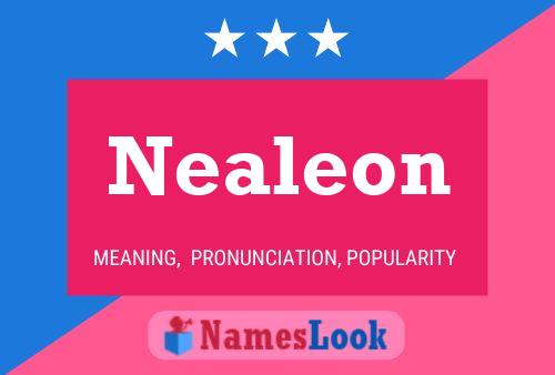 ملصق اسم Nealeon