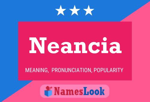 ملصق اسم Neancia