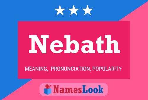 ملصق اسم Nebath