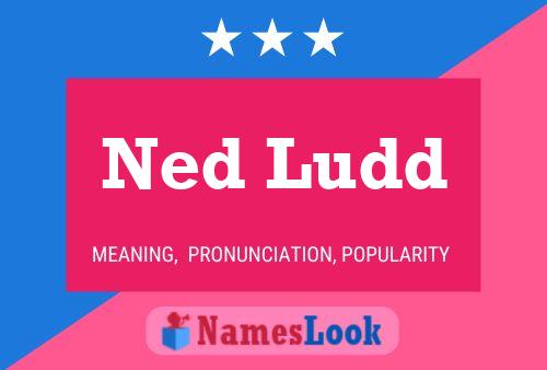 ملصق اسم Ned Ludd