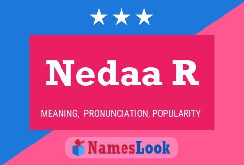 ملصق اسم Nedaa R