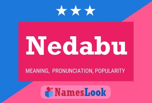 ملصق اسم Nedabu