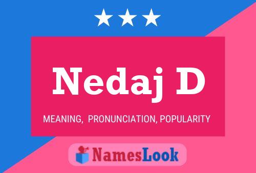 ملصق اسم Nedaj D