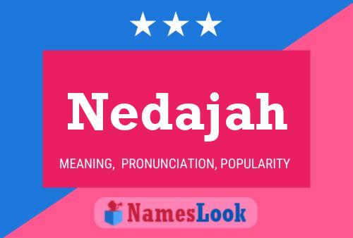 ملصق اسم Nedajah