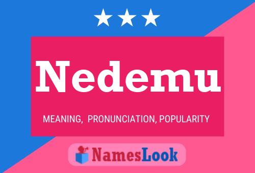 ملصق اسم Nedemu