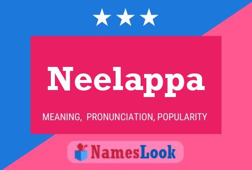 ملصق اسم Neelappa