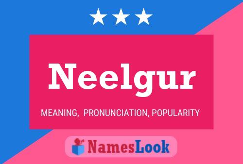 ملصق اسم Neelgur