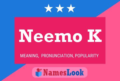 ملصق اسم Neemo K