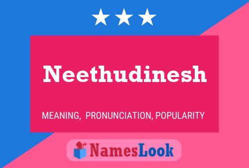 ملصق اسم Neethudinesh