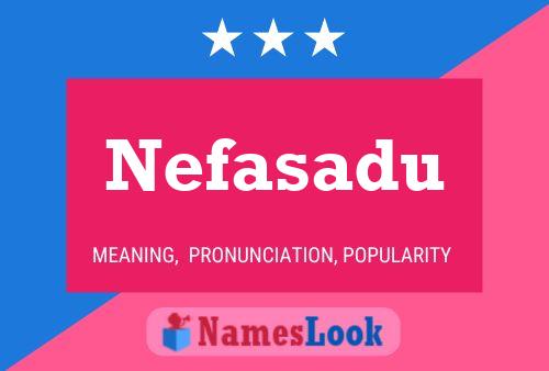 ملصق اسم Nefasadu