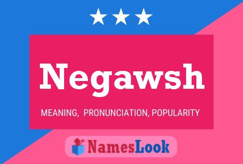 ملصق اسم Negawsh