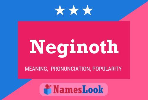 ملصق اسم Neginoth