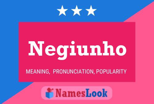 ملصق اسم Negiunho