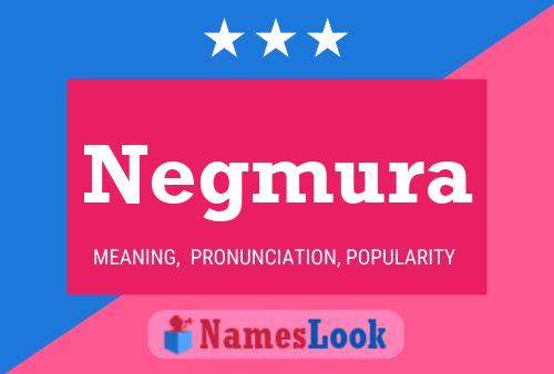 ملصق اسم Negmura