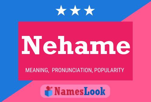 ملصق اسم Nehame