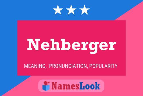 ملصق اسم Nehberger