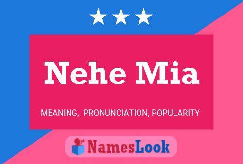 ملصق اسم Nehe Mia