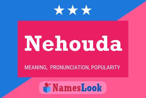 ملصق اسم Nehouda