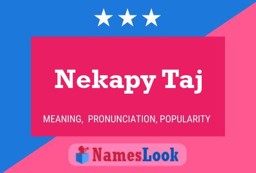 ملصق اسم Nekapy Taj