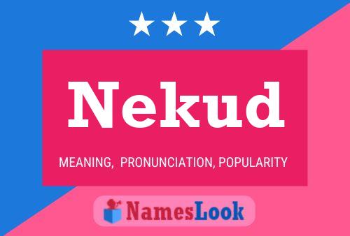 ملصق اسم Nekud