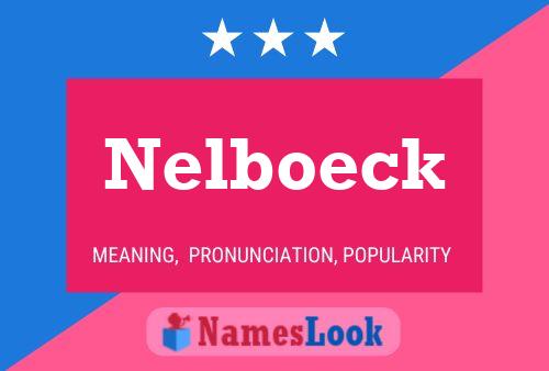 ملصق اسم Nelboeck