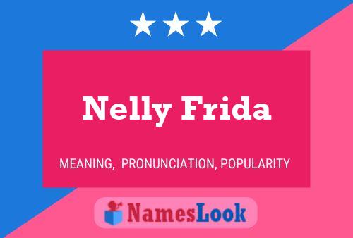 ملصق اسم Nelly Frida