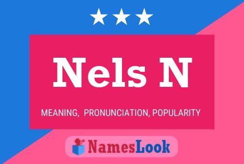 ملصق اسم Nels N