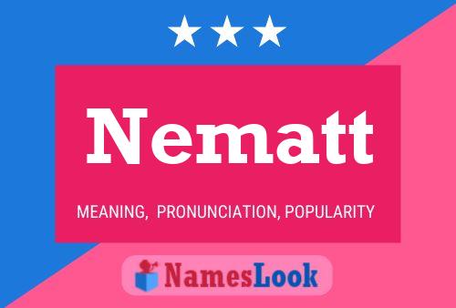 ملصق اسم Nematt