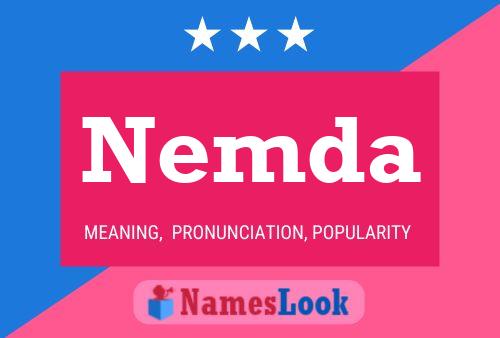 ملصق اسم Nemda