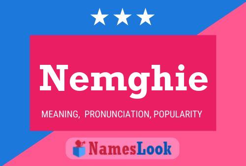 ملصق اسم Nemghie