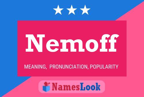 ملصق اسم Nemoff