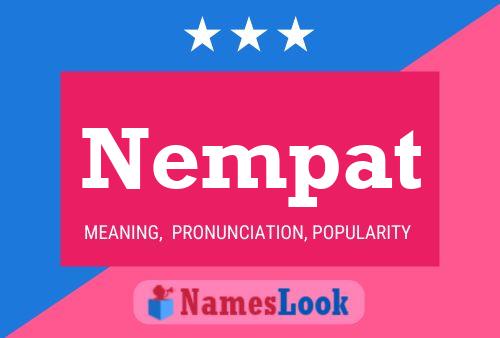 ملصق اسم Nempat