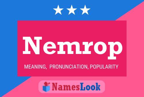 ملصق اسم Nemrop