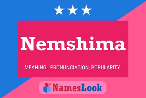 ملصق اسم Nemshima