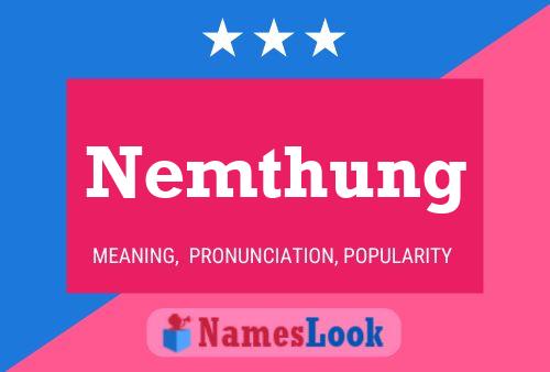 ملصق اسم Nemthung