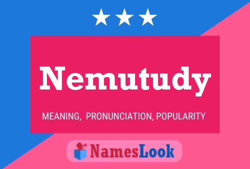 ملصق اسم Nemutudy