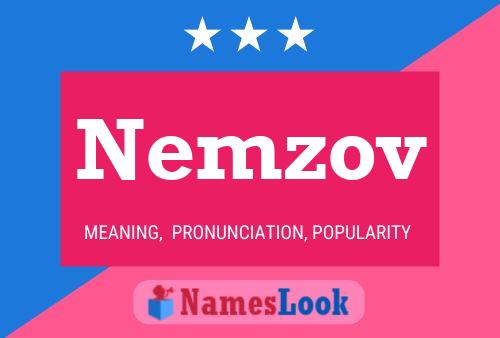 ملصق اسم Nemzov