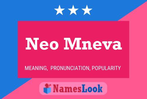 ملصق اسم Neo Mneva