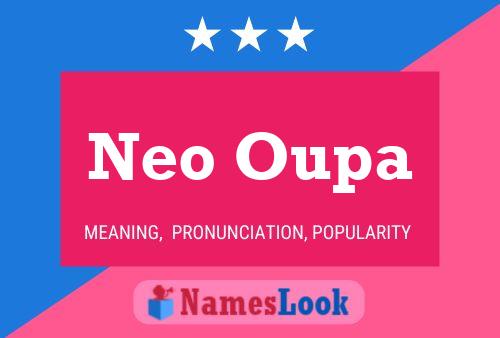 ملصق اسم Neo Oupa