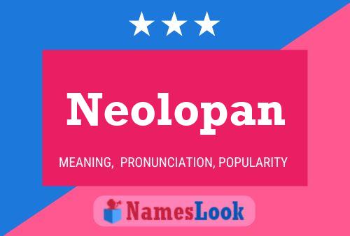 ملصق اسم Neolopan